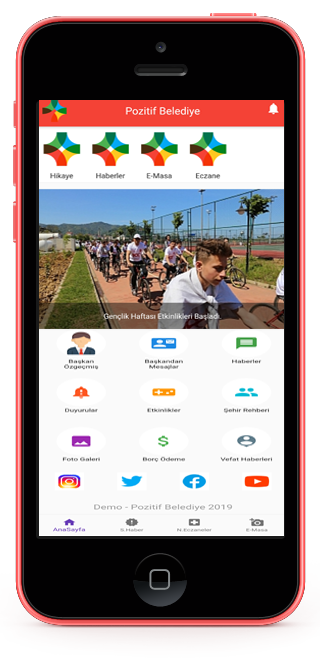 Pozitif Belediye Özellikler