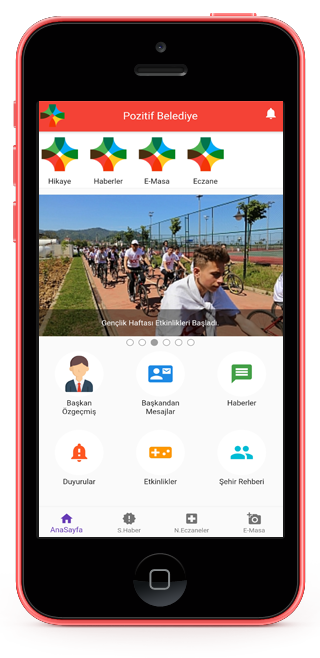 Pozitif Belediye - Belediyeler İçin Mobil Uygulama